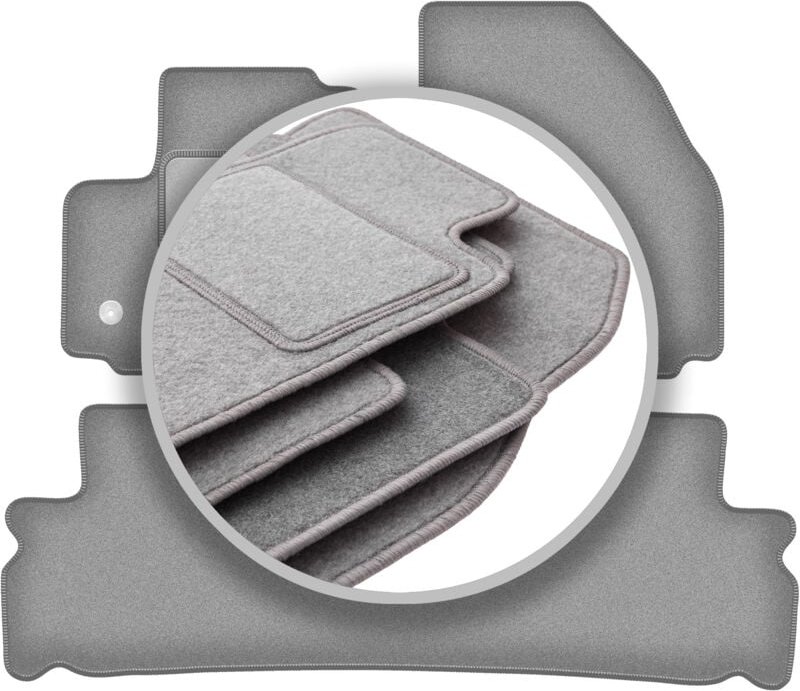 Graue Automatten für: Ford Galaxy MK2 Minivan (2012-2015)