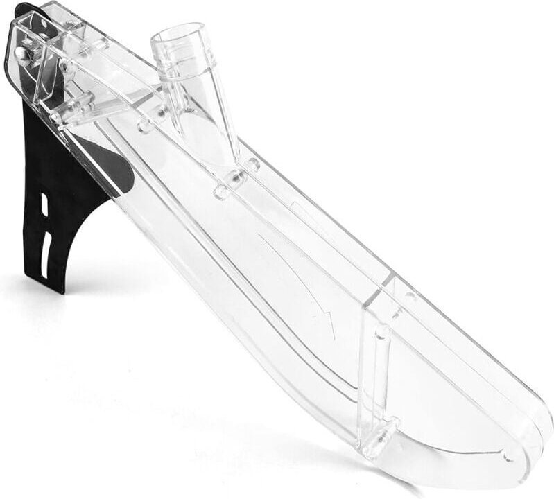 40 cm Sägeblattschutzabdeckung aus Kunststoff für Kreissägen und Tischsägen, mit transparenter Staubschutzhülle - KZQ