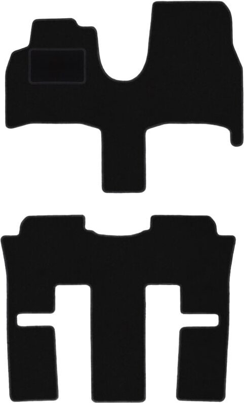 Thumbnail - Schwarze Veloursmatten für: Lancia Phedra 7-Sitzer (2002-2010)