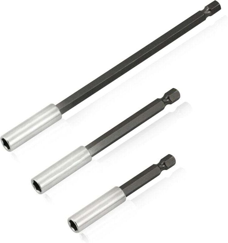 Magnetische Verlängerungsstange für elektrischen Bohrer-Bit-Verlängerungshalter, 1/4 Sechskant, Länge 75/100/150 mm