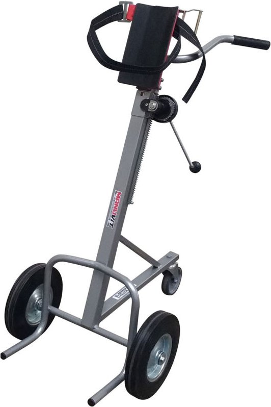 Manuvit Sackkarre für Transport von Gasflaschen mit 100x320mm Durchmesser u. patentierten Hebesystem Gurtmodell manuelle...