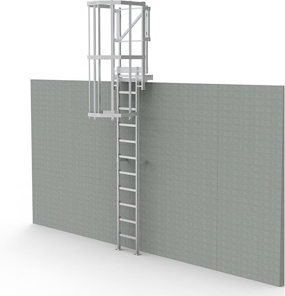 Matisère - Ortsfeste Steigleitern - Steighöhe von 3.10 bis 3.60m - CS36MP