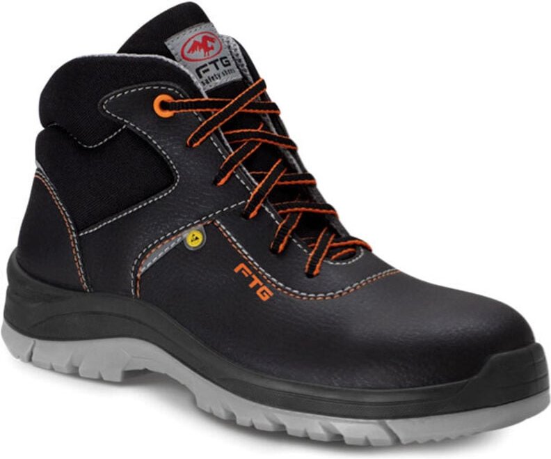 Ftg Star S3 src esd Hohe Arbeitsschuhe - 43 eu - Schwarze