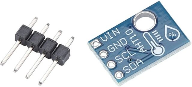 10 StüCke AHT10 HochpräZises Digitales Temperatur und Feuchtigkeits Sensor Messen I2C Kommunikation Ersetzen SHT20
