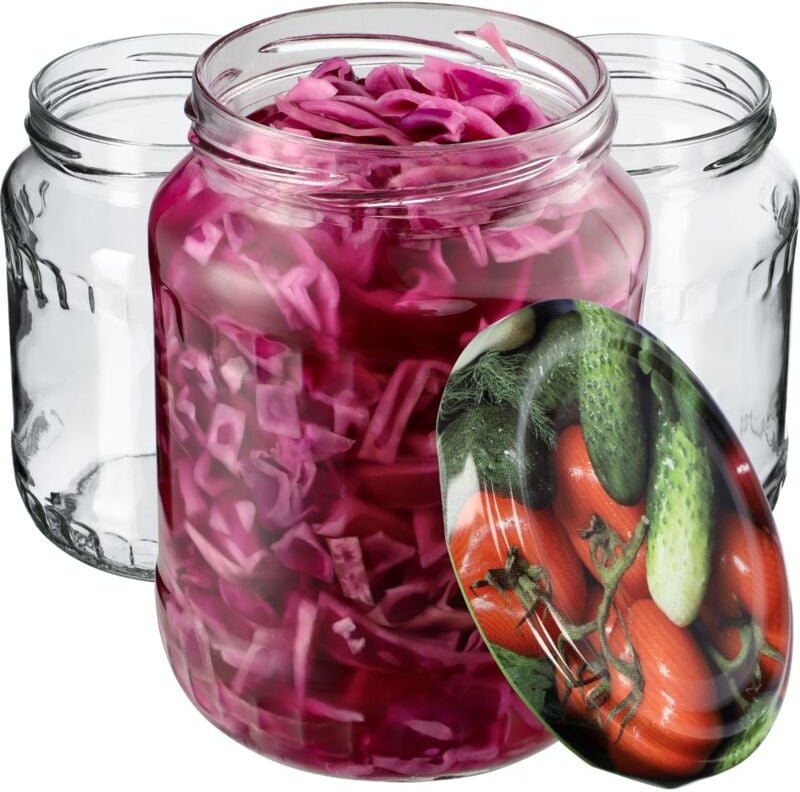 KADAX Berti-Glas 720ml fi82 TO-720 Faceta 6er-Pack