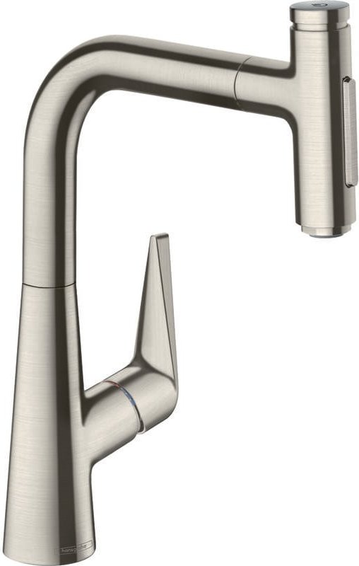 Thumbnail - Talis Select M51 - Spültischarmatur Talis Select, mit ausziehbarer Brause, Edelstahl 72824800 - Hansgrohe