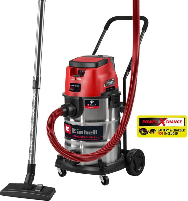 Professional Akku-Nass-Trockensauger tp-vc 36/30 s Auto-Solo Power X-Change (Li-Ion, 36 v, Auto-Start Konnektivitätsfunk...