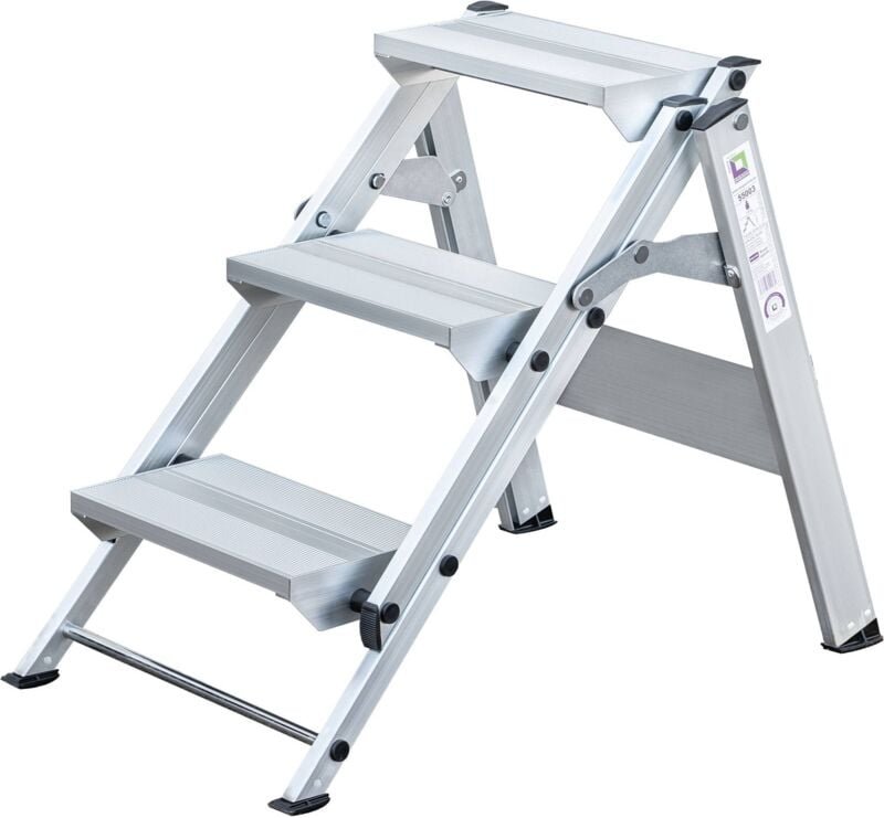 Günzburger - Steigtechnik Klapptreppe 3 Stufen - 055003