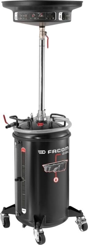Facom - lauffangbehälter fahrbar 80 l