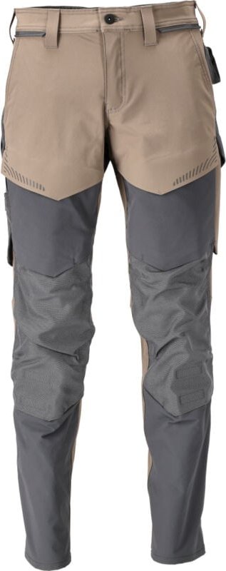 Mascot Hose mit Knietaschen 22379-311-5689 Gr. 90C47 dunkles sandbeige/anthrazitgrau