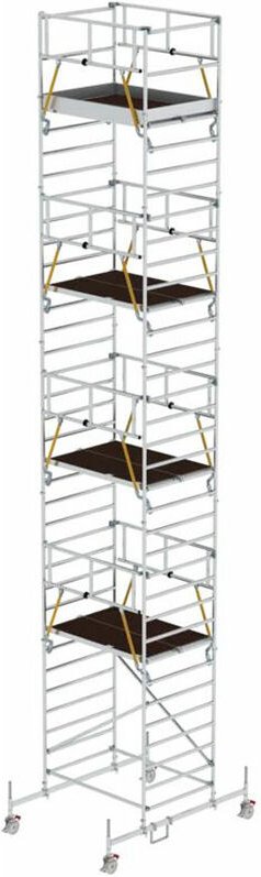 MUNK Rollgerüst SG mit Doppelplattform 1,35x1,80m Plattform 11,70m AH