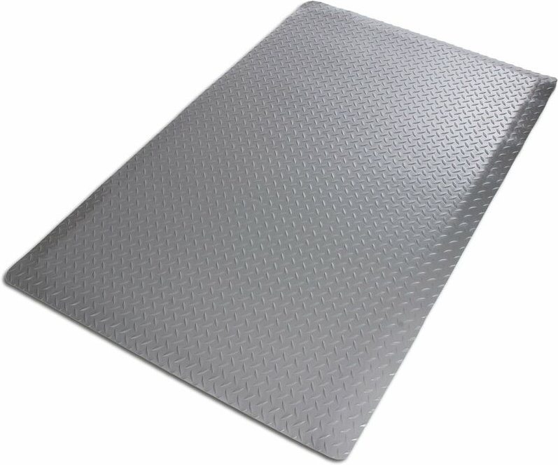 ETM - Anti-Ermüdungsmatte HeavyDuty Diamond Grau 90 x 305 cm