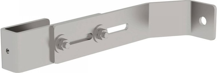 Munk - Günzburger Steigtechnik Wandhalter Edelstahl verstellbar 200 - 250 mm für gfk - Leiter - 064022