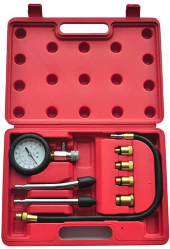 9-tlg. Kompressionstester-Set für Benzinmotoren Vidaxl