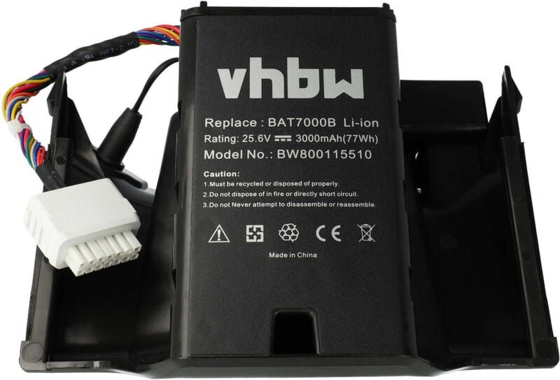 Thumbnail - Vhbw - Akku kompatibel mit Cub Cadet XR2 Rasenroboter Rasenmäher (3000mAh, 25,6V, Li-Ion)