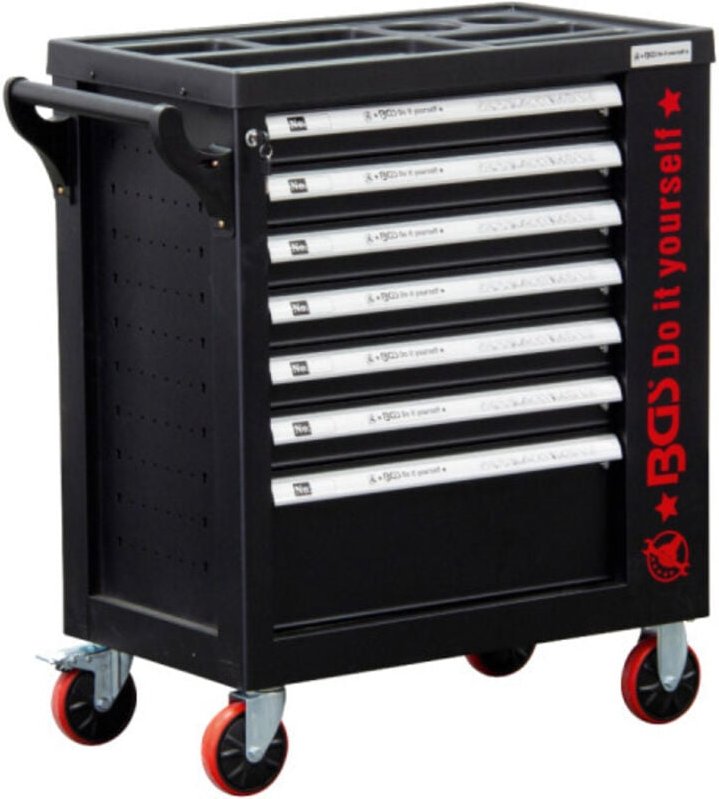 Bgs Technic - Werkstattwagen 7 Schubladen 1 Seitentür leer