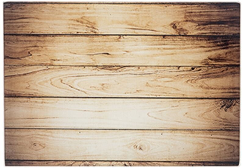 Michelino - Elegantes Glas-Schneidebrett - Stilvoll und Hygienisch für Ihre Küche Holz Optik 40 x 30 cm