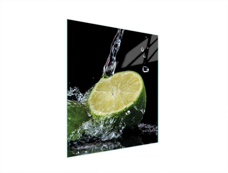 Glasschneidebrett 45x52 Zitrone