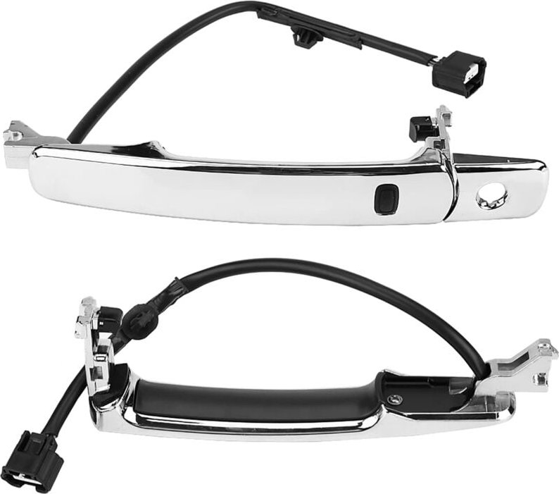 Autotürgriff, Chrom Vorne Links Außentürgriff Smart Entry für Rogue 2010 2013 80640 CA012 - Ej.life