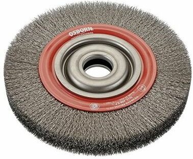 Rundbürste aus gewelltem Stahldraht mit Mehrachsloch und Ø 0,50 mm Besatz (178x32x38 ) Osborn 9902554163