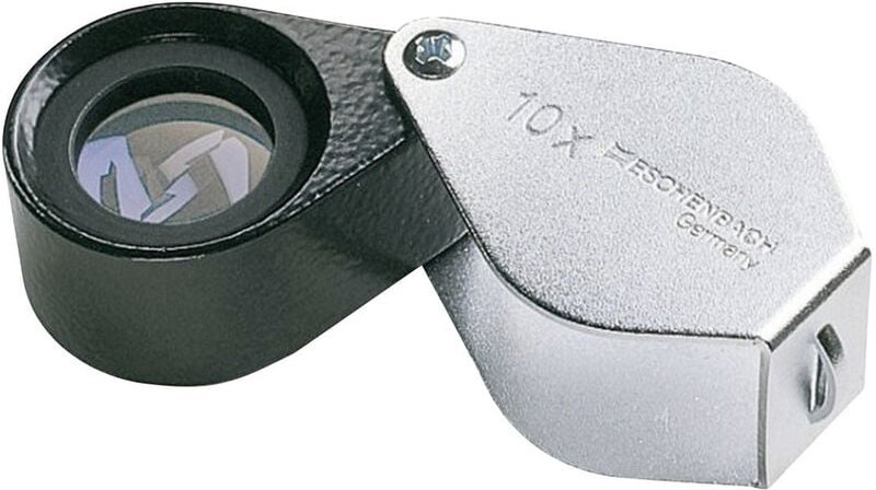 Eschenbach 117612 Einschlaglupe Vergrößerungsfaktor: 12 x Linsengröße: (Ø) 15 mm