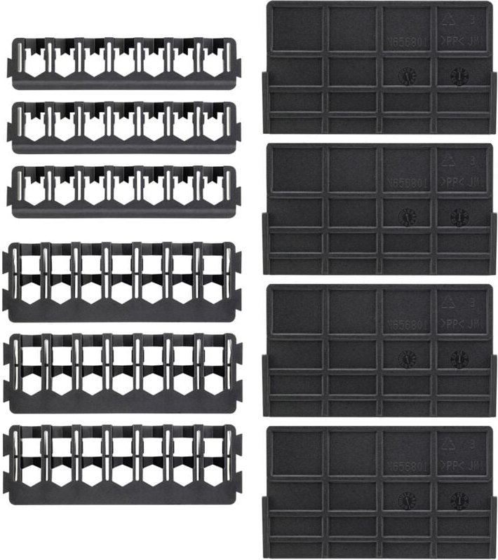 DEWALT Zubehör-Halterungen und Trennfächer für TOUGHCASE™ Koffer DT70805-QZ