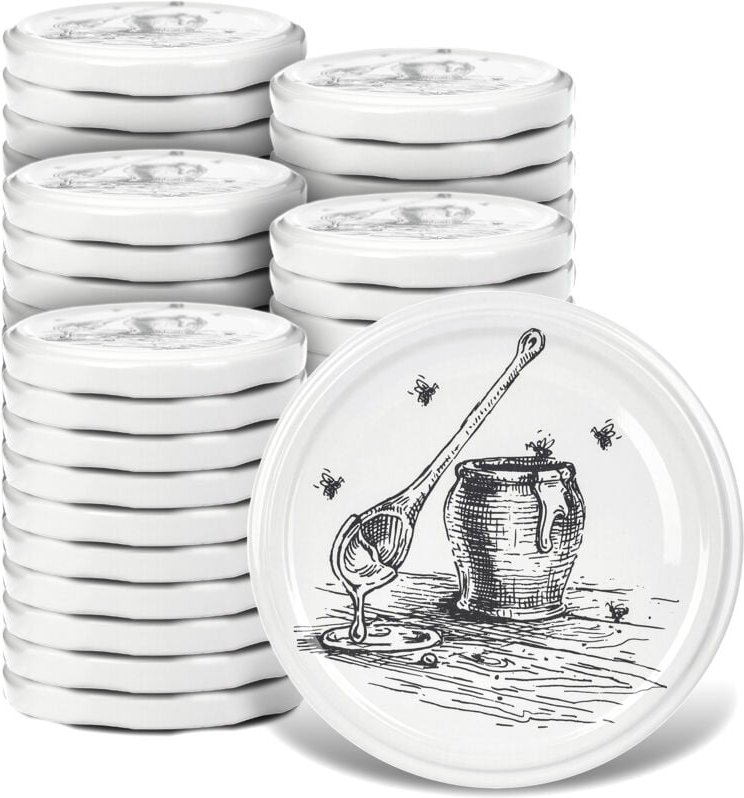 Deckel fi82 50er Pack Muster 33 Biene - Kadax