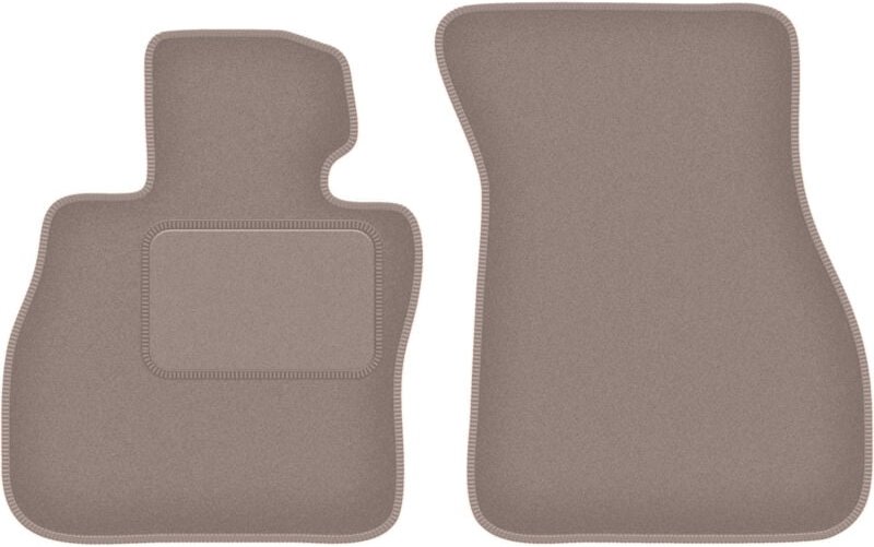 Beige Vordermatten für: BMW 2 F44 Coupé (2020-)