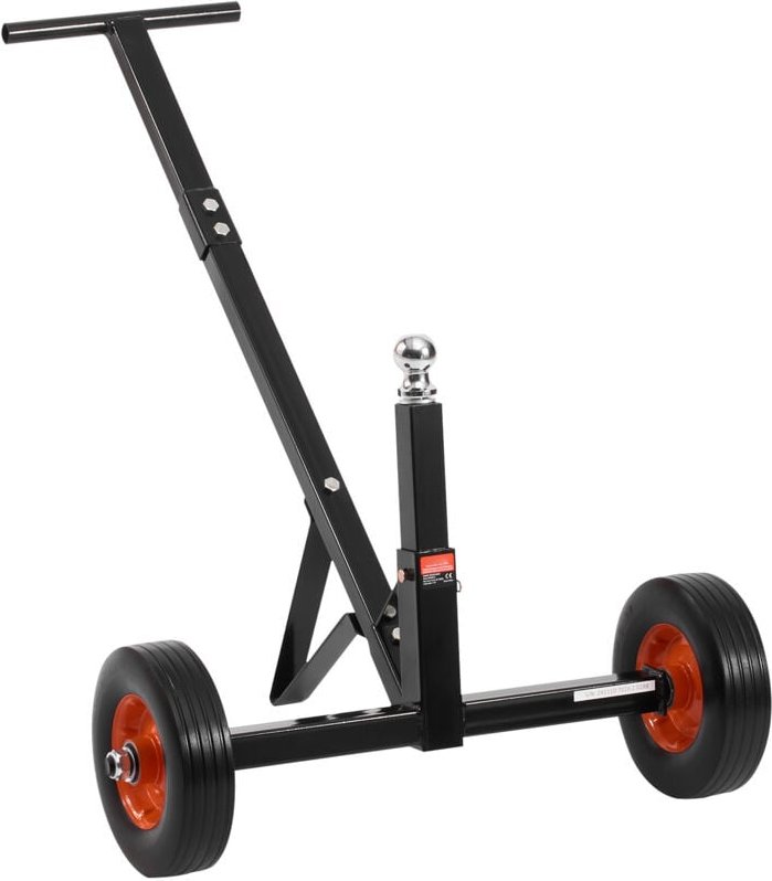 Mophorn - Rangierhilfe für Anhänger, 272 kg Tragkraft, höhenverstellbar von 42 bis 56 cm, 47,3 mm Kupplungskugel, 254 mm...