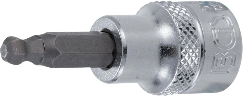 Bit-Einsatz Antrieb Innenvierkant 10 mm (3/8") Innensechskant mit Kugelkopf 5 mm