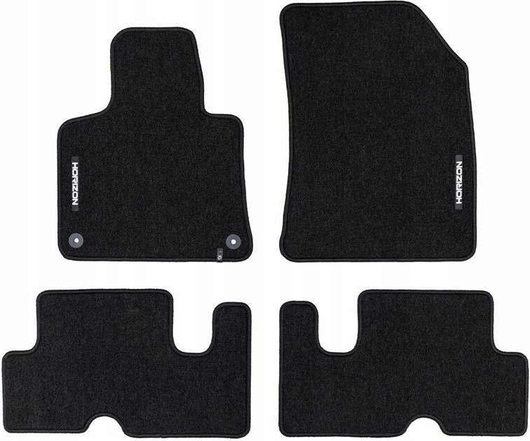 VELOURS MATS auto wischtücher Citroën C4 2013-2019 HZ