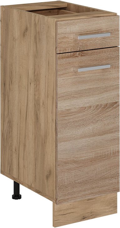 Vicco - Küchenunterschrank R-Line, Sonoma, 30 cm ohne Arbeitsplatte