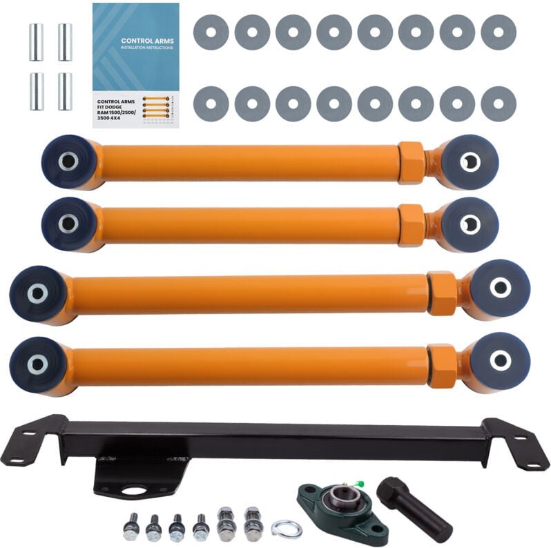 Lenkgetriebe Stabilisator Passend + Querlenker for Dodge Ram 1500 2500 3500 4WD