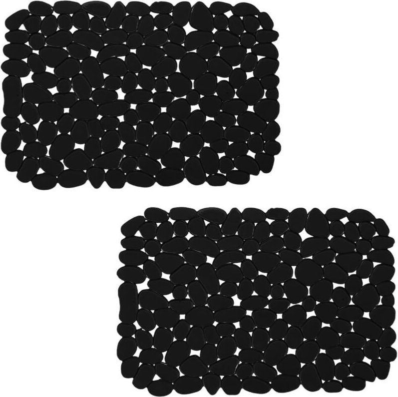 2er-Set Spülbeckenmatten für die Küche, 40 x 30 cm, DIY-Spülbeckenmatte für die Küchenspüle, leicht abtropfende Spülbeck...