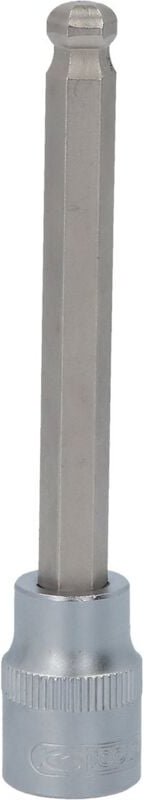 3/8' Bit-Stecknuss Innensechskant mit Kugelkopf, lang, 8mm