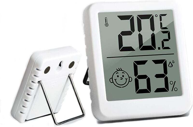 UlisemDigitales Thermometer und Hygrometer, Innenthermometer für Zuhause, professionelles Messgerät