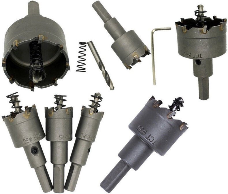 Trade Shop Traesio - Trade Shop - tazza fresh mit punta bytrapano muro metallo legno acciaio da 20 bis 80MM -