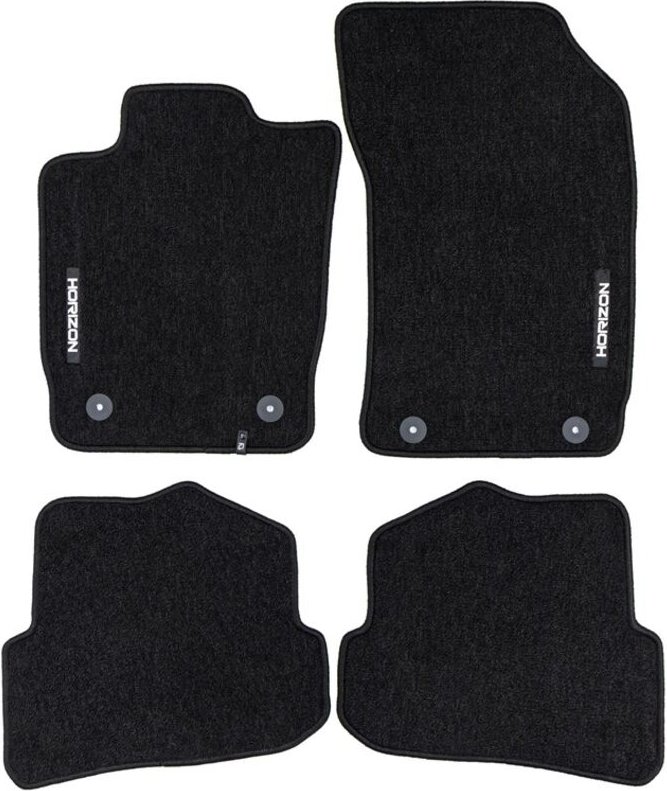 VELOURS MATTEN Wischer Audi A1 Sportback 8X HB 2012-2018 HZ 5dr