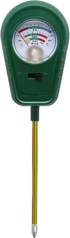 Boden-pH-Meter, 3-in-1-Pflanzentester für Bodenfeuchtigkeit/Fruchtbarkeit/pH-Wert zur Pflanzenpflege, ideal für Garten, ...