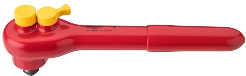 Hazet Umschaltknarre, schutzisoliert, Vierkant massiv 12,5 mm (1/2)