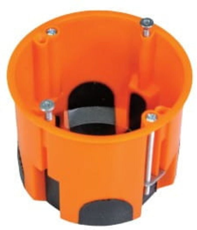 PK 60 Dose für Gipskarton, tief, mit Schrauben