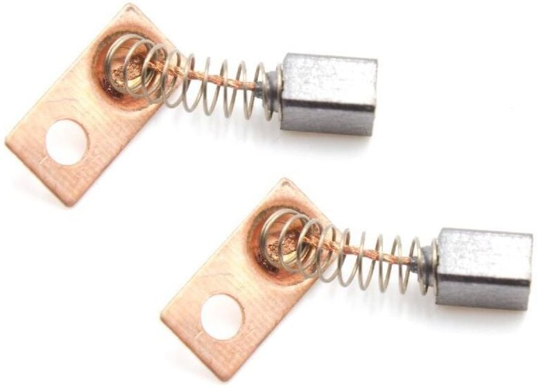 Vhbw - 2x Kohlebürste 3 x 3 x 4,5 mm kompatibel mit Saeshin Strong 107, 105L, 105, 102 Polierer