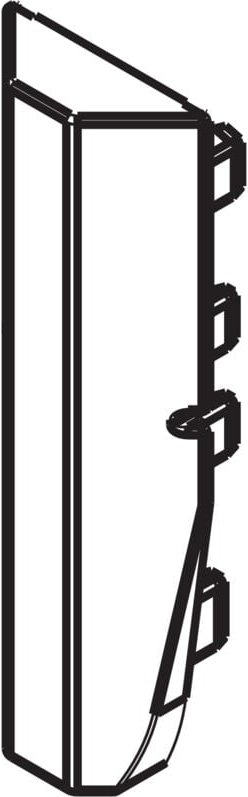 Fetra Eurokasten-Roller offener Rahmen mit Rohrschiebebügel