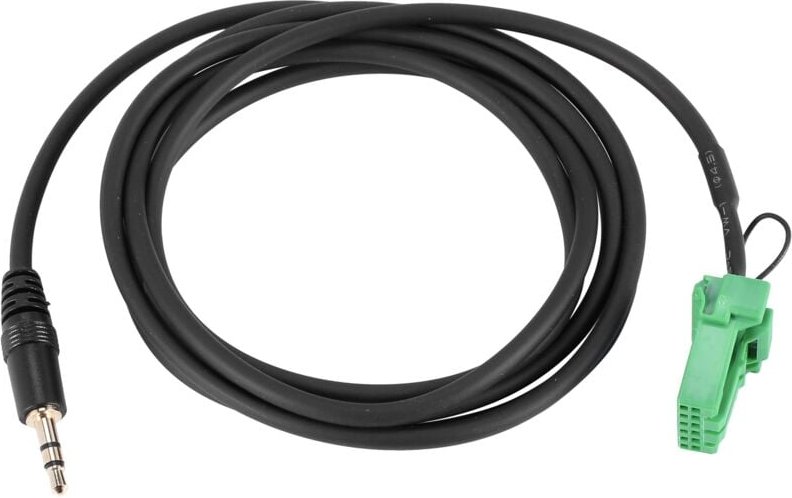 Tlily - 6Pin GrüNer Verbinder Stereo 3,5Mm Buchse Audio Aux-In MP3 Kabel Draht für Jazz Fit 2002-2006