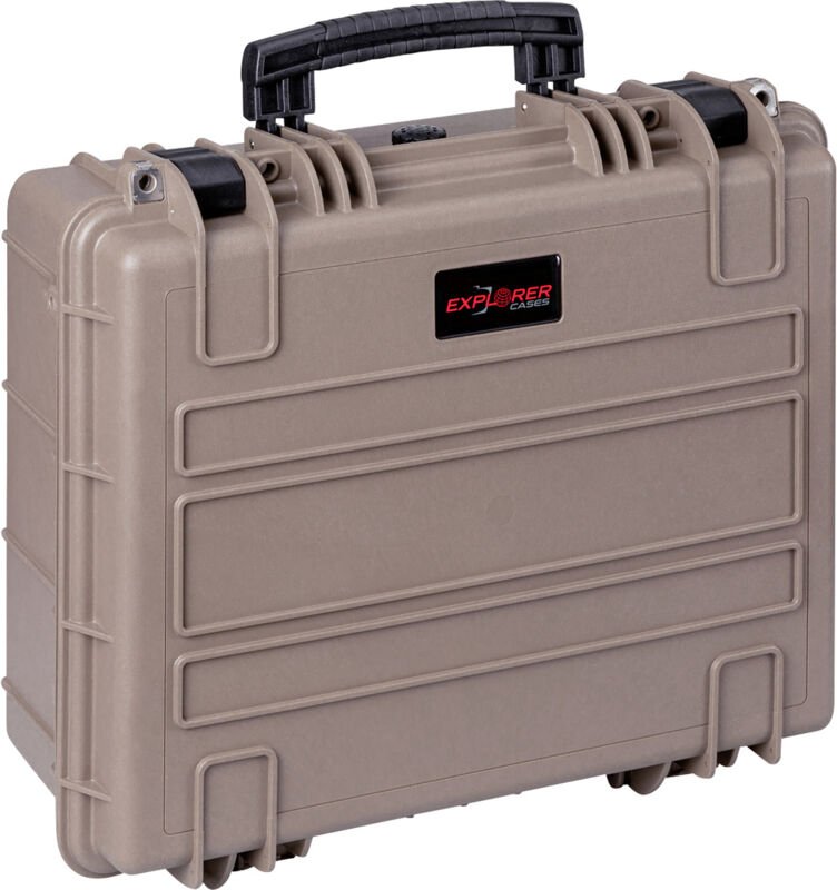 Explorer Cases - Outdoor Koffer 4419HL.D desert tan with pick & pluck foam (b x h x t) 45 x 35 x 19