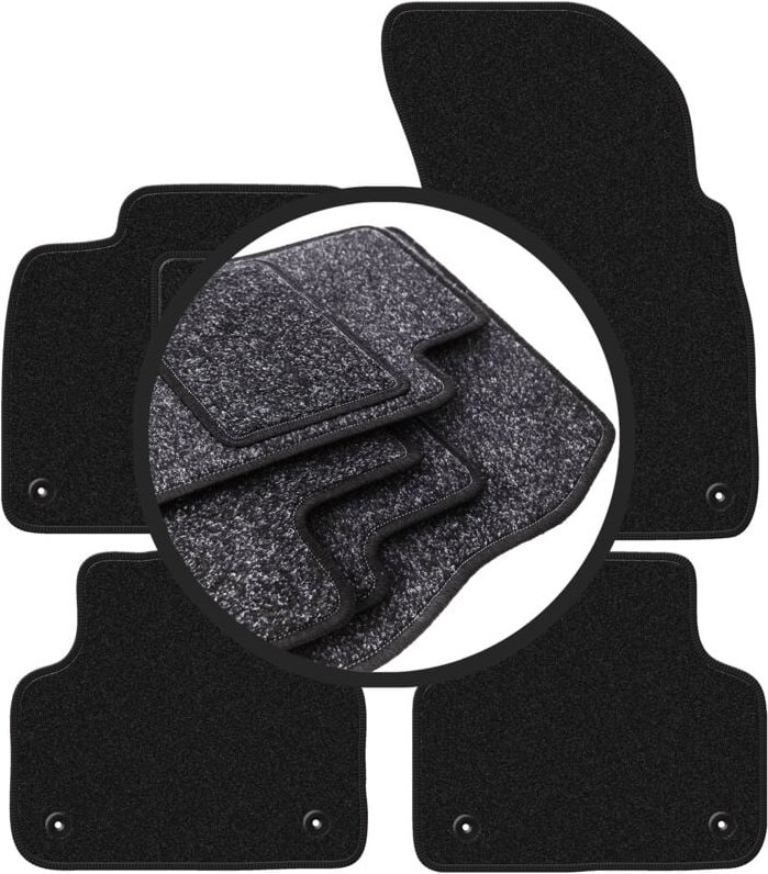 ANTHRA Autofußmatten für: Audi Q7 II SUV (2016-)