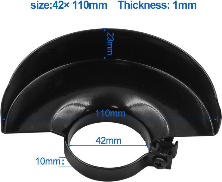Csparkv - 4 Stück Winkelschleifer-Abdeckung, Winkelschleifer-Schutz, Winkelschleifer-Schutz, Schleifer-Sicherheit, für W...