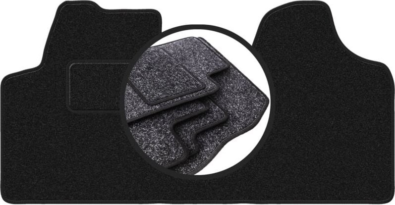 ANTHRA Autofußmatten für: Peugeot Expert II Kastenwagen (2007-2016)