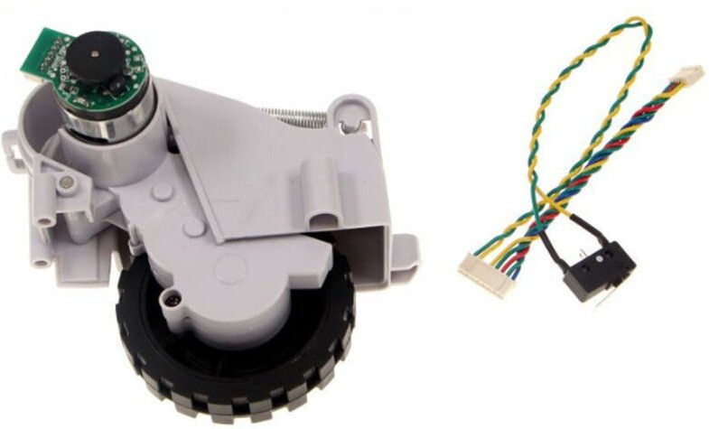 Ersatzteil - Ausgestattetes rechtes Rad - - ROWENTA