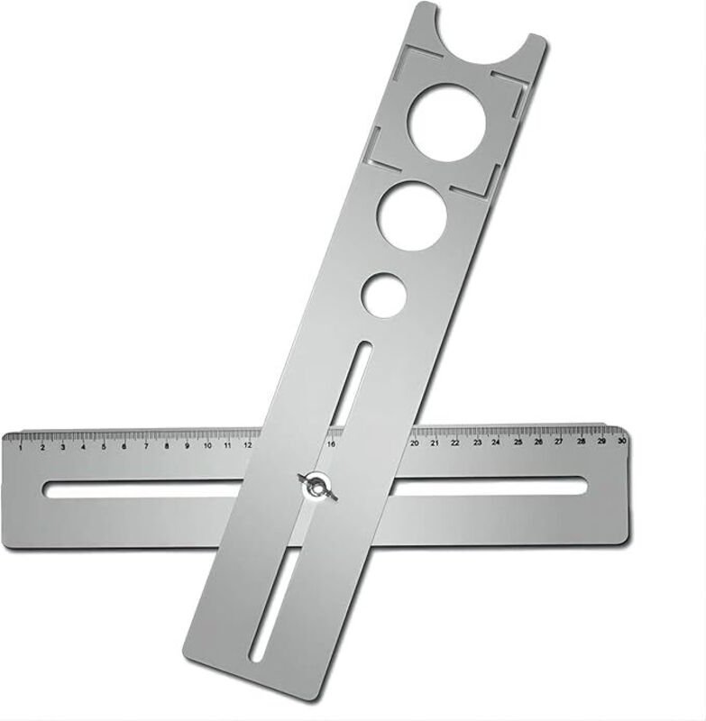 Trou-Lokalisierung für universelle Keramik-Werkzeuge für universelle Steinmetz-Werkzeuge in rostfreiem Edelstahl, Portat...